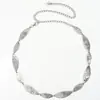 Cadena para la cintura para mujer, de alta gama, versátil, retro, bohemia, estilo étnico, cinturón de metal, vestido decorativo para mujer, simple