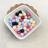 Contas de Abacaxi Coloridas Sólidas de Acrílico Banhadas a AB para DIY/Pulseira de Contas Chaveiro Pingente Corrente de Celular Acessórios