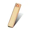 Encendedor de Cigarrillos Focus 060 de Tungsteno con Mecanismo de Bajada Recargable por USB Encendedor Portátil Mini Compacto Publicidad al por Mayor