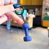 Llavero Colgante Mini Mancuerna de Fitness Creativo Llavero para Coche Bolsos Colgante Pequeño Deportivo Venta al por Mayor