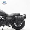 Coche muscle Wolf adecuado para bolsa lateral saikelon RA2 bolsa lateral se puede instalar casco medio casco casco completo con cerradura marco de liberación rápida modificación
