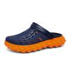 Novas sandálias de geléia para homens Outer Wear Chinelos Baotou de sola grossa com sola grossa Sapatos de buraco high-end resistentes ao desgaste