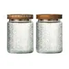 Amazon Frasco de Vidrio Transparente Sellado Frasco de Almacenamiento Frutas Secas Cereales Frasco para Té Café Frasco Sellado
