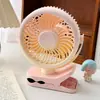 2026 Nuevo Modelo Ventilador de Escritorio Mini Clip-On Dopamina, Ventilador Eléctrico de Escritorio para Verano Fresco, Ventilador de Pared USB
