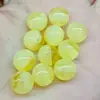 Cuentas redondas de resina de 12 mm de dos colores con agujero pasante para manualidades, cuentas sueltas, accesorios para joyería, proveedores en vivo, fabricantes, venta al por mayor