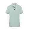 Camisa Polo Casual de Negocios para Hombre de Secado Rápido Fresca con Hielo Camisa Publicitaria para Grupo Corporativo Ropa Deportiva al Aire Libre para Estudiantes
