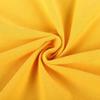 Alta Elasticidad Sin Lavado 16 Engrosado Encriptado Imitación Algodón Elástico Urdimbre Pana Amarillo Brillante Telas de Moda para Hombre y Mujer