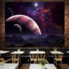 Tecido de fundo de céu estrelado da lua pano de parede pendurado ins tela de quarto tapeçaria de sala de estar parede de fundo da cabeceira tecido de parede de quarto de celebridade da internet