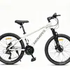 Bicicleta de montanha, 24 velocidades, com freios a disco duplos dianteiros e traseiros, adequada para homens e mulheres, disponível para vendas transfronteiriças e personalização em massa