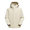 Chamarra impermeable Starlight Real para hombre, Cortavientos para exteriores de primavera y otoño, Chaqueta casual de color liso para pareja, Tallas grandes