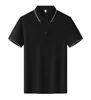 Camisa polo de secagem rápida com blocos de cor e gola dupla refrescante (com cheiro de losna), personalizável com logotipo para uniformes de trabalho e de equipe