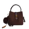 Bolso Cubo de Felpa Gamuzada Nuevo Bolso de Mano Retro a la Moda Bolso de Hombro Único Cruzado de Gama Alta para Viajes Diarios para Mujer Personalizado