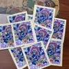 Thangka Mineral Puro Pintado à Mão Mais Vendido do Protetor do Dharma Mahakala Núcleo do Cartão 4*5