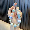 Cadena de Teléfono Móvil con Cuentas de Conejo Llavero Colgante Lindo para Mochila Escolar Cadena Colgante para Funda de Teléfono Móvil Accesorios de Regalo Pequeño para Parejas Venta al por Mayor