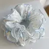Elástico de Cabelo Estilo Relaxado, Acessório de Cabelo Grande Estilo Coreano, Prendedor de Cabelo de Luxo para Meninas, Corda de Cabelo, Elástico de Cabelo, Acessório de Cabelo