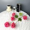 Flor de Bola de Espinas de 5 Cabezas, Hortensia Copo de Nieve, Venta al por Mayor Transfronteriza, Flor Artificial, Especialmente Diseñada para Flor Artificial, Flor de Boda, Flor Bola de Nieve, Hecha a Mano