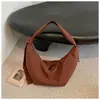 Bolsa de bolinho estilo coreano transfronteiriça, casual e simples, nova bolsa feminina, grande capacidade, leve, adequada para o trajeto diário, bolsa de ombro, bolsa de ombro e bolsa transversal