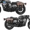 Coche musculoso Wolf adecuado para bolsa lateral Qisheng GV125S bolsa de lona bolsa para portátil de negocios maletín modificación portabicicletas de liberación rápida Especial