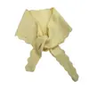 Cachecol Triângulo de Lã Vazado de Alto Padrão Estilo Francês, Novo Lenço de Cabeça de Renda para Primavera e Outono, Acessório de Cinto de Cintura para Menina, Pequeno Xale