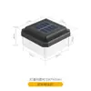 Luminária Solar de Coluna Externa Lâmpada de Pátio Lâmpada de Casa Jardim à Prova de Chuva Embutida Lâmpada de Muro de Cerca Lâmpada de Coluna de Paisagismo