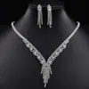 Collar de Perlas de Moda Popular Transfronterizo para Mujer, Joyería de Novia, Pendientes, Accesorios de Cadena para Clavícula de Lujo de Gama Alta de Nicho