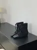 Botas de mujer hasta la pantorrilla con aumento de altura interno, novedad otoño/invierno 2026, puntera cuadrada, patchwork, plisadas, con cordón, de pierna ancha, moda