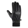 Guantes Calientes de Otoño e Invierno para Hombre, Forrados de Felpa, Cálidos, Antideslizantes, Repelentes al Agua, Cortavientos, Forrados de Felpa, Gruesos para Ciclismo al Aire Libre, a Prueba de Frío