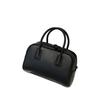 Sansan Nova Tendência Estilo Influenciador Moda Padrão Lichia Escura Design Mini Bowling Bolsa de Mão Bolsa Transversal para Jovens