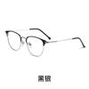 Popular en línea 3389 montura de gafas retro metal redonda gafas ópticas montura de gafas para miopía ultraligera montura de gafas para hombre