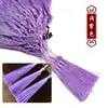 Atacado de Fábrica Ornamento Pendurado Estilo Antigo Marcador de Página Leque Festivo Tassel Colorido Embalagem Presente Cortina Pequeno Tassel