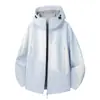 Nueva chaqueta softshell para exteriores para hombre y mujer, abrigo de pareja, cortavientos e impermeable, adecuada para senderismo, ciclismo y montañismo, de hombre 25019