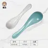Colher de sopa de melamina hotel comercial colher de imitação de porcelana colher para ramen picante e quente colher de gancho colher de louça de imitação de porcelana