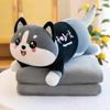 Muñeca de Dibujos Animados Linda Manta de Aire Acondicionado Juguete de Peluche Almohada Manta Dos en Uno Comercio Exterior Venta al por Mayor Muñeca de Cumpleaños Linda