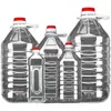2,5L/5L/5 jin 10 jin capacidade PET plástico grau alimentício garrafa de óleo pote de óleo tambor de óleo espessado pote de vinho garrafa de vinho barril de vinho com tampa
