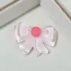 Accesorios de Resina para Manualidades de Dibujos Animados Joyería Lazo Pasador Pegamento de Crema Pasador Hecho a Mano Accesorios para Funda de Teléfono Móvil Hebilla de Zapato