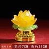 Nova Lanterna de Lótus com Esmalte Colorido Luzes Frontais de Buda para Casa Luzes de Buda Salão de Buda Luzes de Guanyin Luzes LED de Longa Duração Luzes de Homenagem