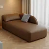 Sofá chaise longue reclinable sala de estar dormitorio hotel pequeño casa de huéspedes sofá perezoso se puede reclinar se puede dormir belleza sofá individual