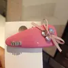 Accesorios para el cabello estilo coreano nuevos de alta calidad exquisitos rosa rosa dopamina rosa chica diamantes de imitación diamante clip BB pasador lujo ligero