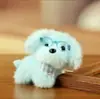Nuevo Perrito de Peluche Famoso en Internet con Gafas Colgante Animal de Dibujos Animados Llavero de Bolsa Muñeco Suministro al por Mayor