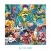 Nueva Decoración de Fiesta de Dragon Ball Ambientación Atrezzo Bandeja de Papel Vaso de Papel Servilleta de Papel Mantel Individual Set de Vajilla Desechable