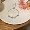 Venta caliente Nueva pulsera de plata con diamantes de lazo para mujer Regalo Qixi para novia Diseño de nicho ins Pulsera para novias