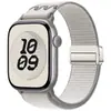 Adecuado para Apple Watch 11 Correa de Reloj iWatch S10/9 Hebilla Magnética Correa de Bucle de Nylon Nike