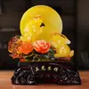 Presente de Ano Novo Coelho de Jade Decoração Brilhante Companhia de Seguros Bancários Começa o Ano do Coelho Presente Decorações para Casa