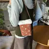 Bolsa pequeña, versátil y única con estampado de leopardo para ir de compras, con un diseño mullido de lunares, adecuada para ir al trabajo, bolso de hombro de nuevo estilo para mujer, colección otoño/invierno 2026