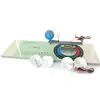 Modelo Elétrico Manual de Três Bolas do Sol, Terra e Lua; Sistema Solar e Globo Lunar; Ensino de Inglês para Ensino Fundamental e Médio sob o Novo Currículo