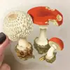 50 Piezas de Pegatinas Creativas Retro de Hongos para Mascotas y Graffiti para Fundas de Teléfono DIY, Diarios, Computadoras y Decoraciones de Regalo Navideño