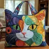 Bolsa de Ombro Tote Acolchoada com Estampa Moda Tendência Feminina Novo Produto 3D Transfronteiriço Temu Amazon