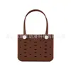 Bolso Perforado de Eva Moda Coreana, Popular Bolso de Maquillaje Coreano de Nicho, Bolso de Playa con Accesorio DIY