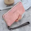 Cartera de Mano Larga para Mujer 2023 Nuevo Estilo Coreano Bolso de Mano Multifuncional Portatarjetas Bolsa para Teléfono Móvil Billetera para Monedas Cartera de Mujer