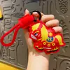 Colgante de Caballo de Cuero Muñeca Llavero Dibujo Animado Adorno para Llavero Año del Caballo Pequeño Regalo Puesto de Mercancía al por Mayor